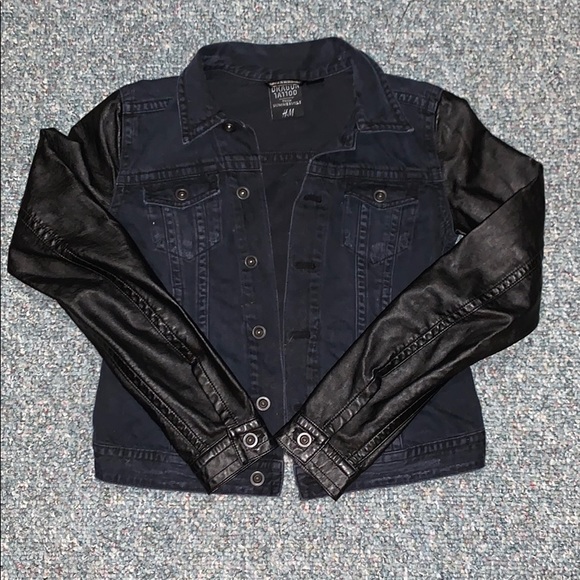 Trish Summerville Dragon Tattoo Jean Jacket.—RARE - Picture 2 of 6